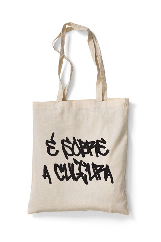 Tote Bag &quot;É sobre a cultura&quot;