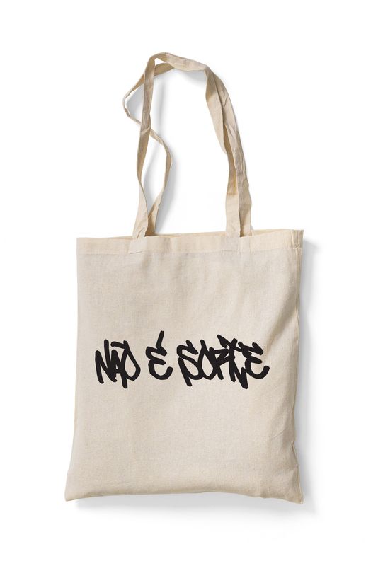 Tote Bag &quot;Não é sorte&quot;