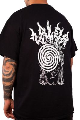 T-Shirt &quot;O Dinheiro Matou a Arte.&quot; 2.0 Preta