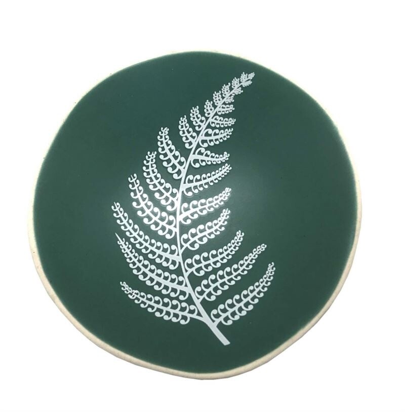 Bowl 7cm- Fern, green