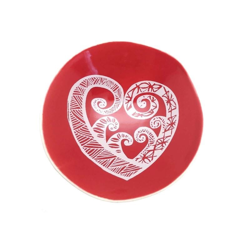 Bowl 7cm- Aroha, red