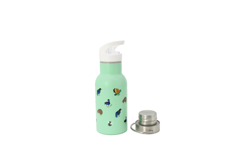 Drink Bottle- Kids, NZ Birds, 350ml