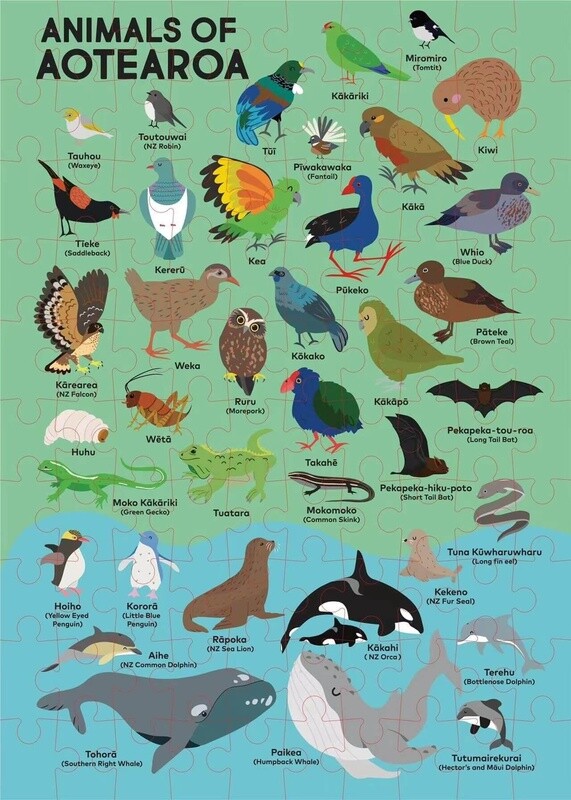 Puzzle - Animals of Aotearoa