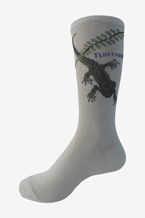 Merino Wool Socks- Tuatara & Fern Merino Wool Socks- Tuatara & Fern