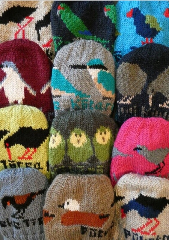 Birds on Beanies - Knitting Pattern Book