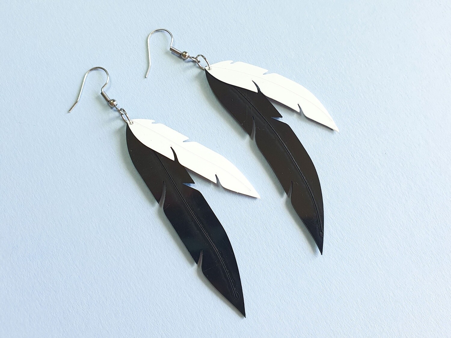 Earrings- Kāruhiruhi/pied shag