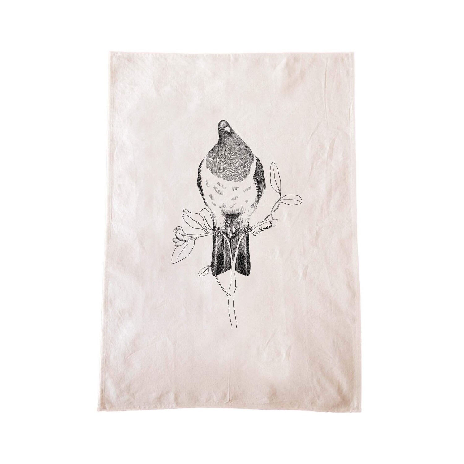 Tea Towel - Kererū Tea Towel - Kererū