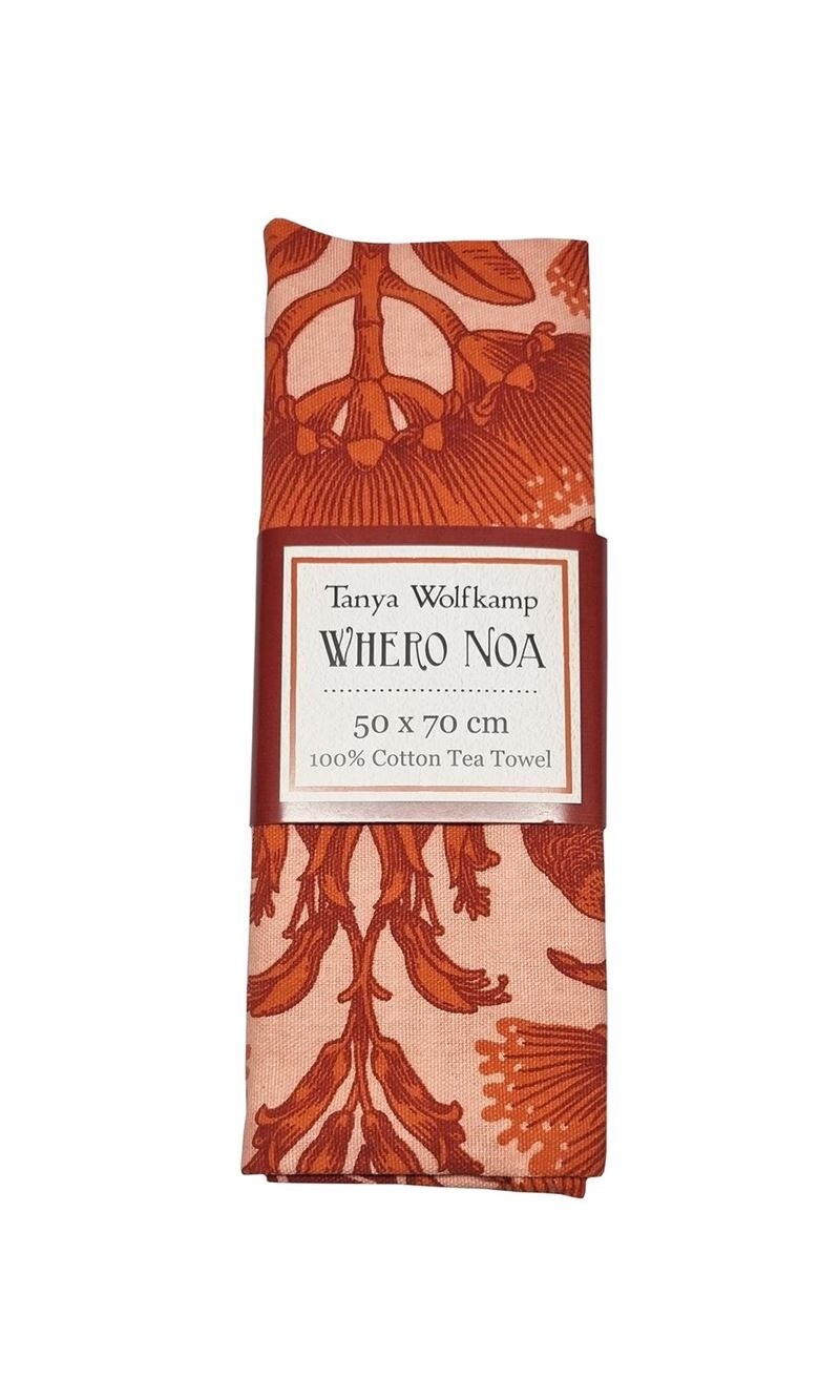 Tea Towel - Whero Noa by Wolfkamp & Stone Tea Towel - Whero Noa by Wolfkamp & Stone