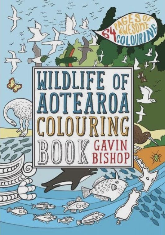 Colouring Book- Wildlife of Aotearoa