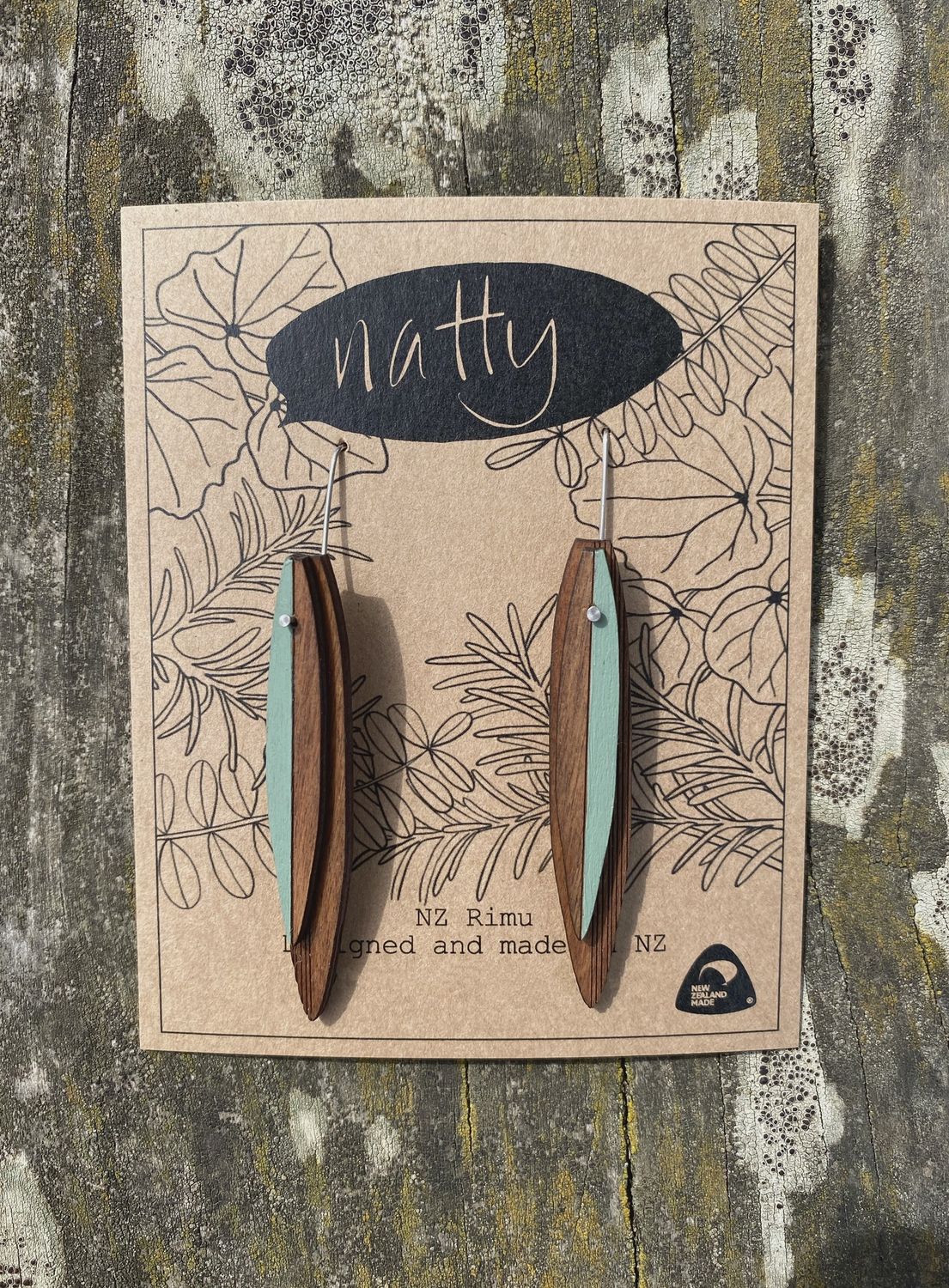 Earrings- harakeke/Flax