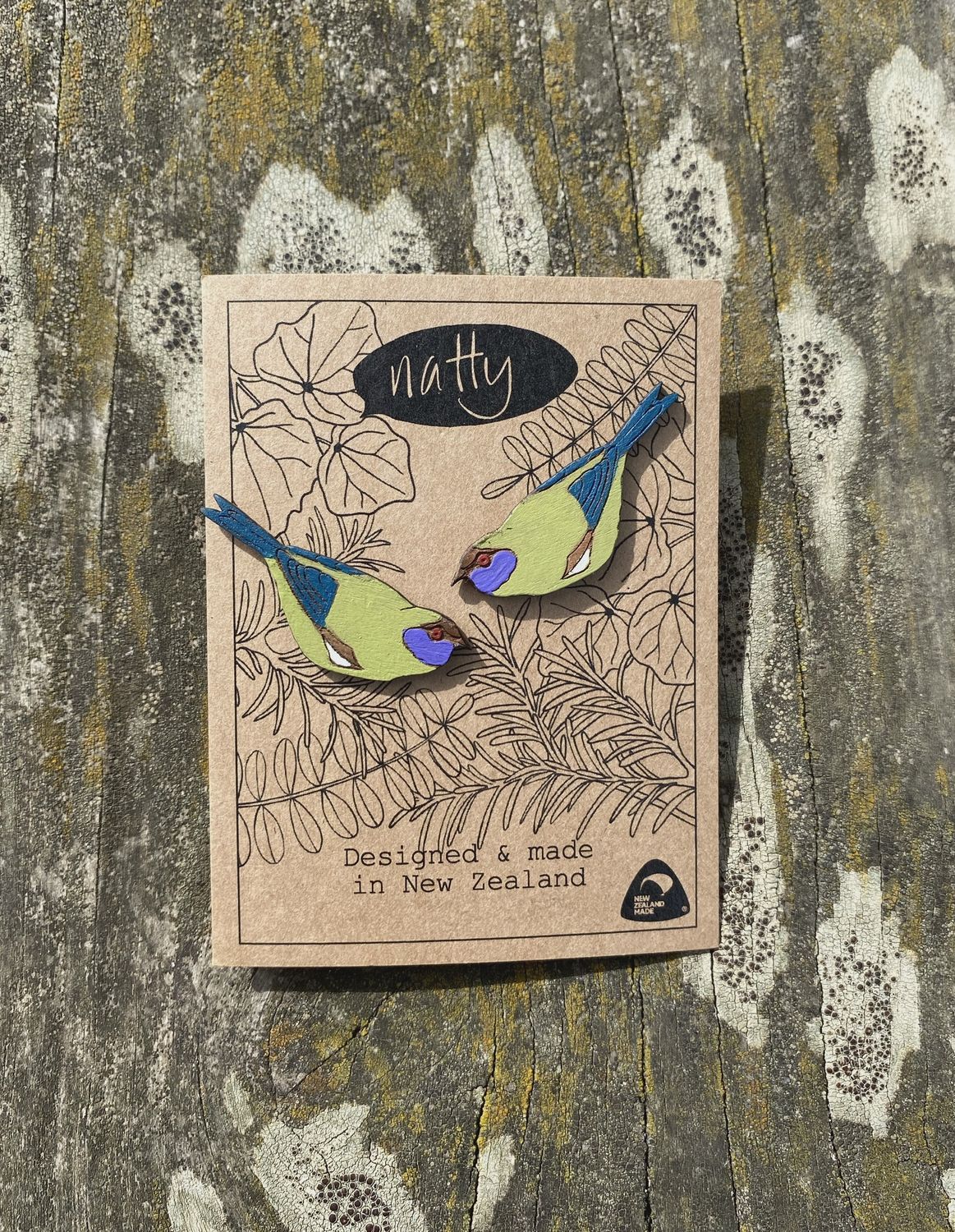 Earrings- korimako/Bellbird