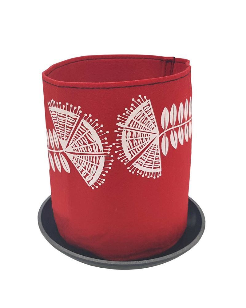 Grow Bag- Pohutukawa on Red