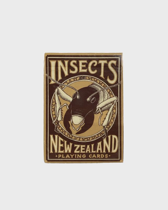 Insects of New Zealand Playing Cards