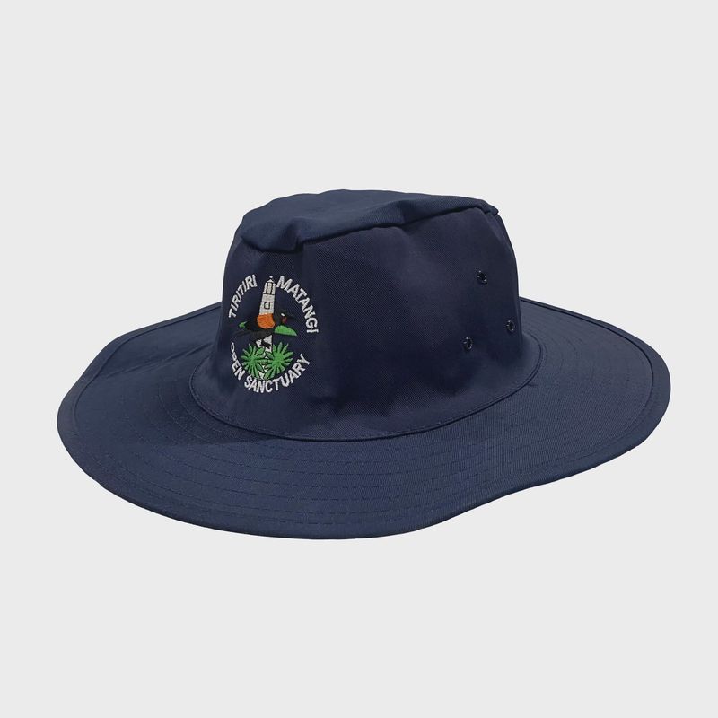 Hat- Broadbrim, navy blue
