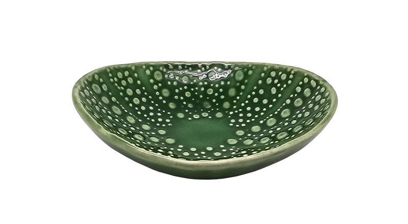 Bowl 10cm- Kina, green