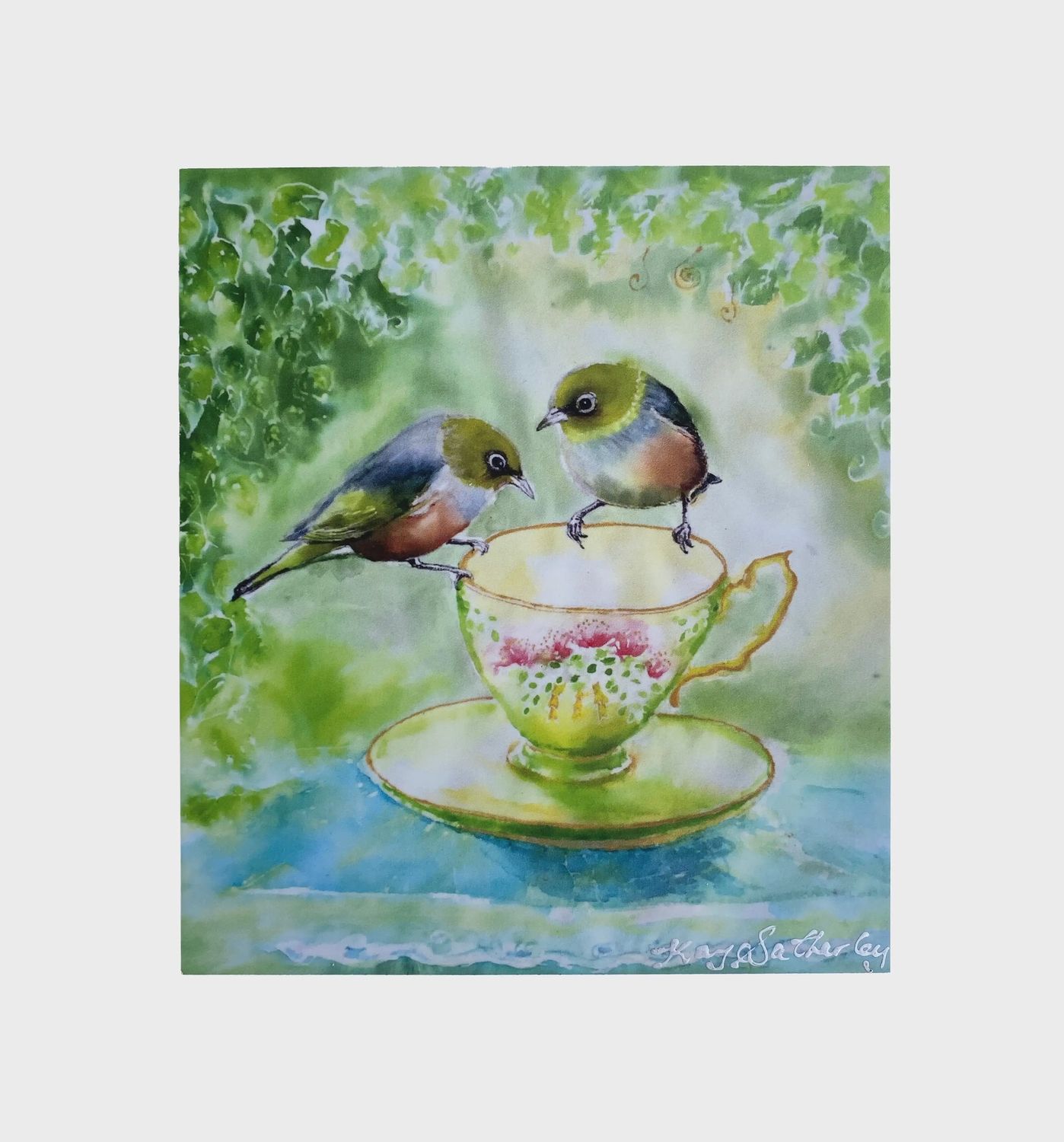 Art Panel by Kay- tauhou/Silvereye