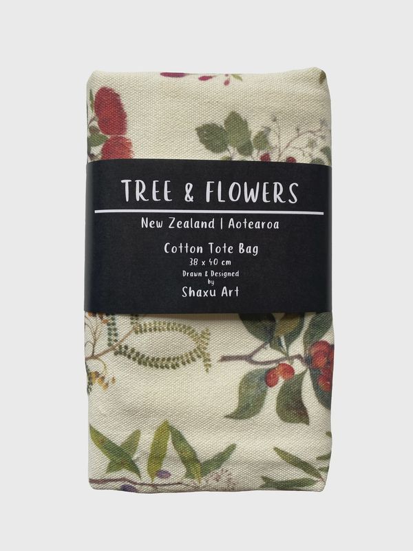 Tote Bag- Trees & Flowers