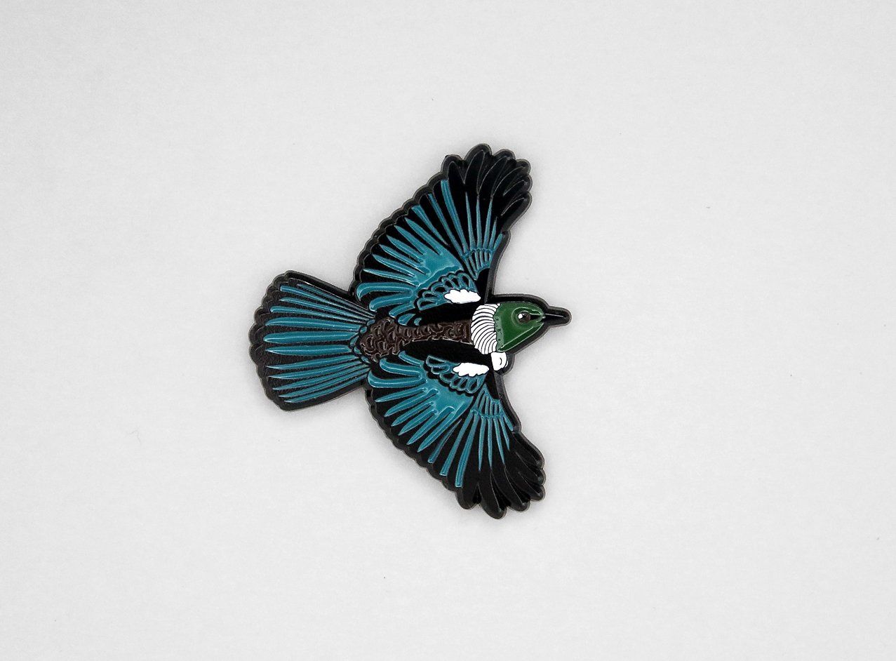 Enamel Pin- tūī