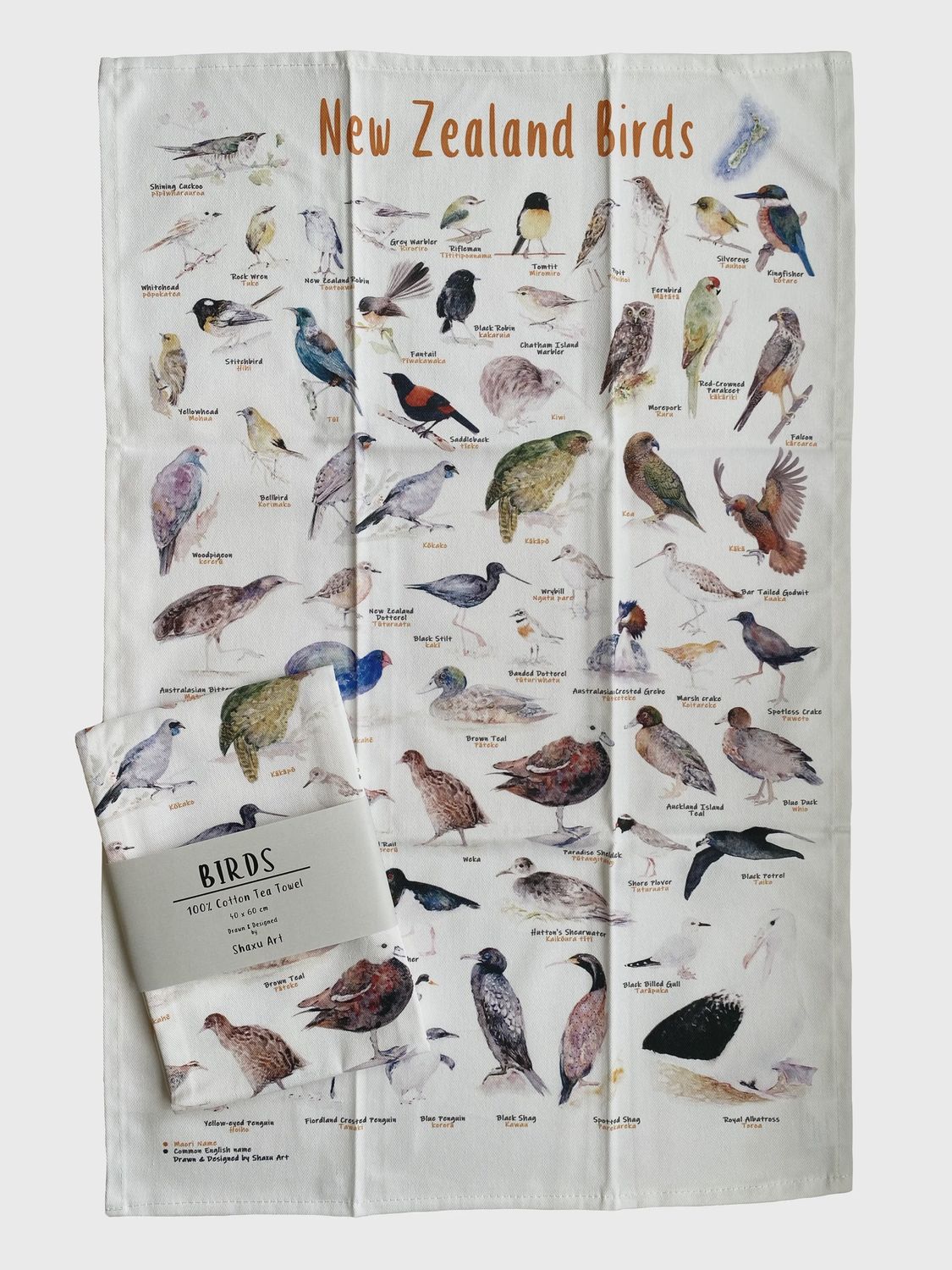 Teatowel- Birds Teatowel- Birds