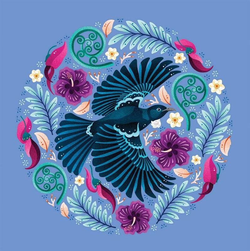 Card- Tuneful Tūī
