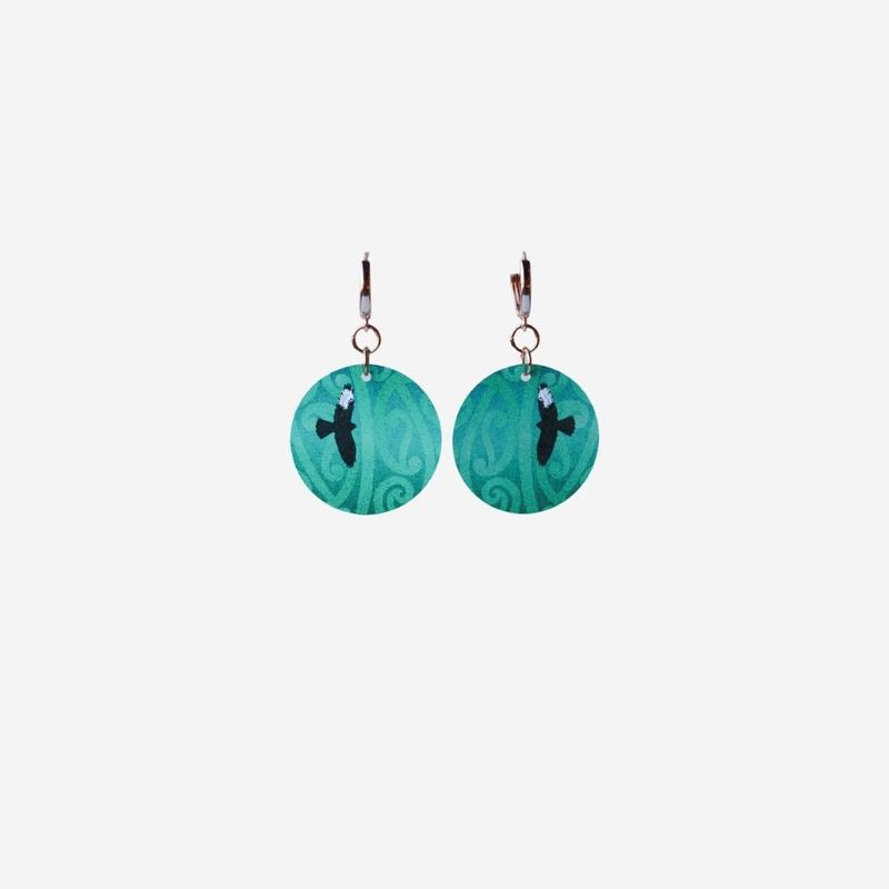 Earrings- Kāhu Porowhita