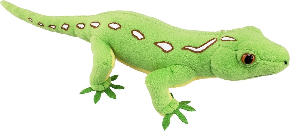 Plush Toy- Green Gecko