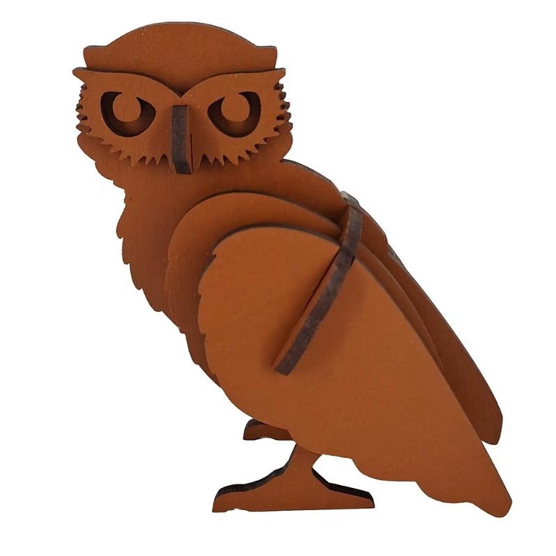 Med Flatpack A5- Ruru, brown