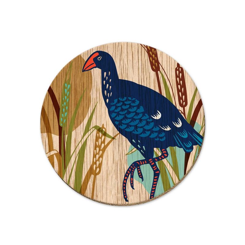 Single Coaster- Pūkeko