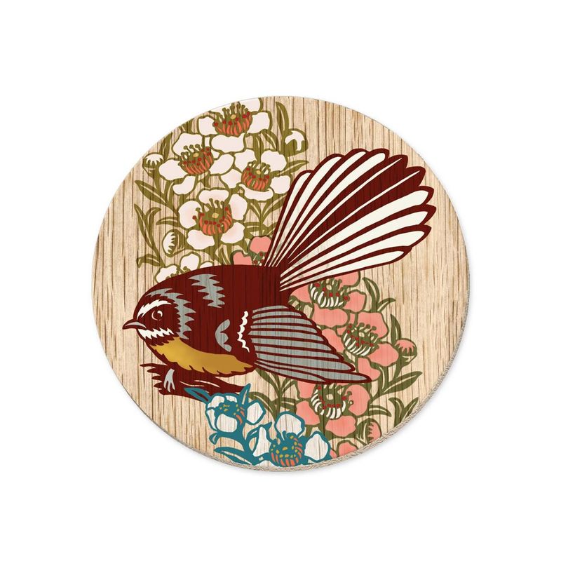 Single Coaster- Pīwakawaka/fantail