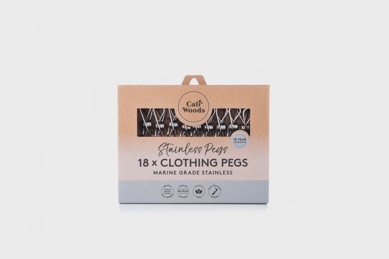 Clothing Pegs -Stainless 18's