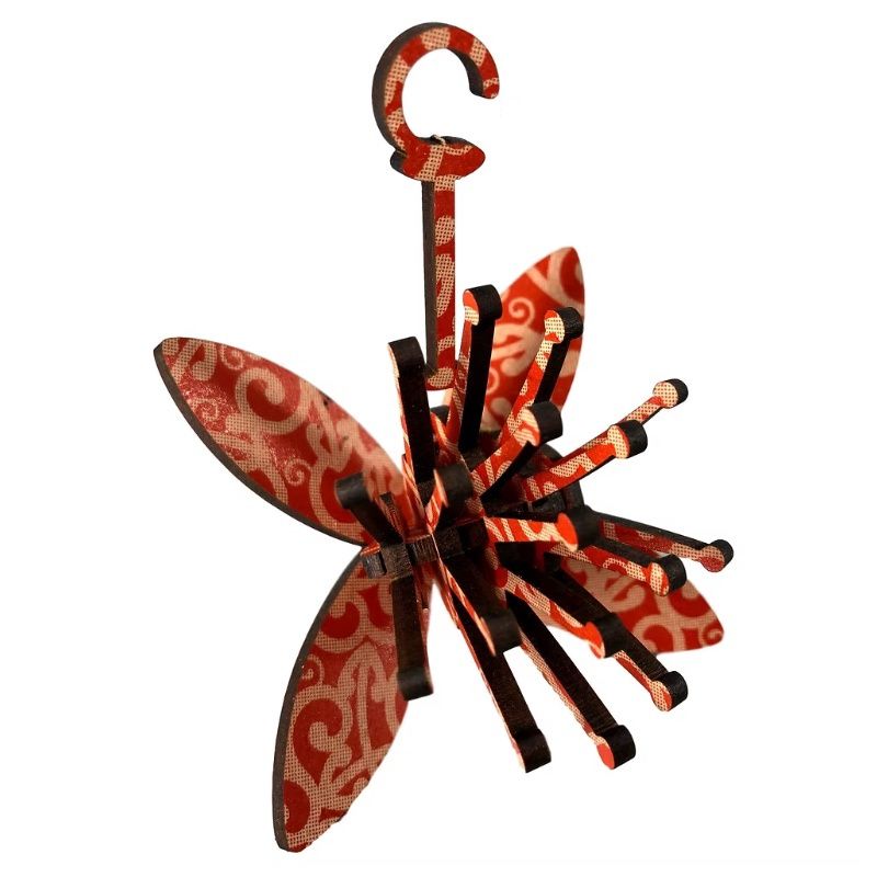 Small Flatpack A6- Pōhutukawa, koru