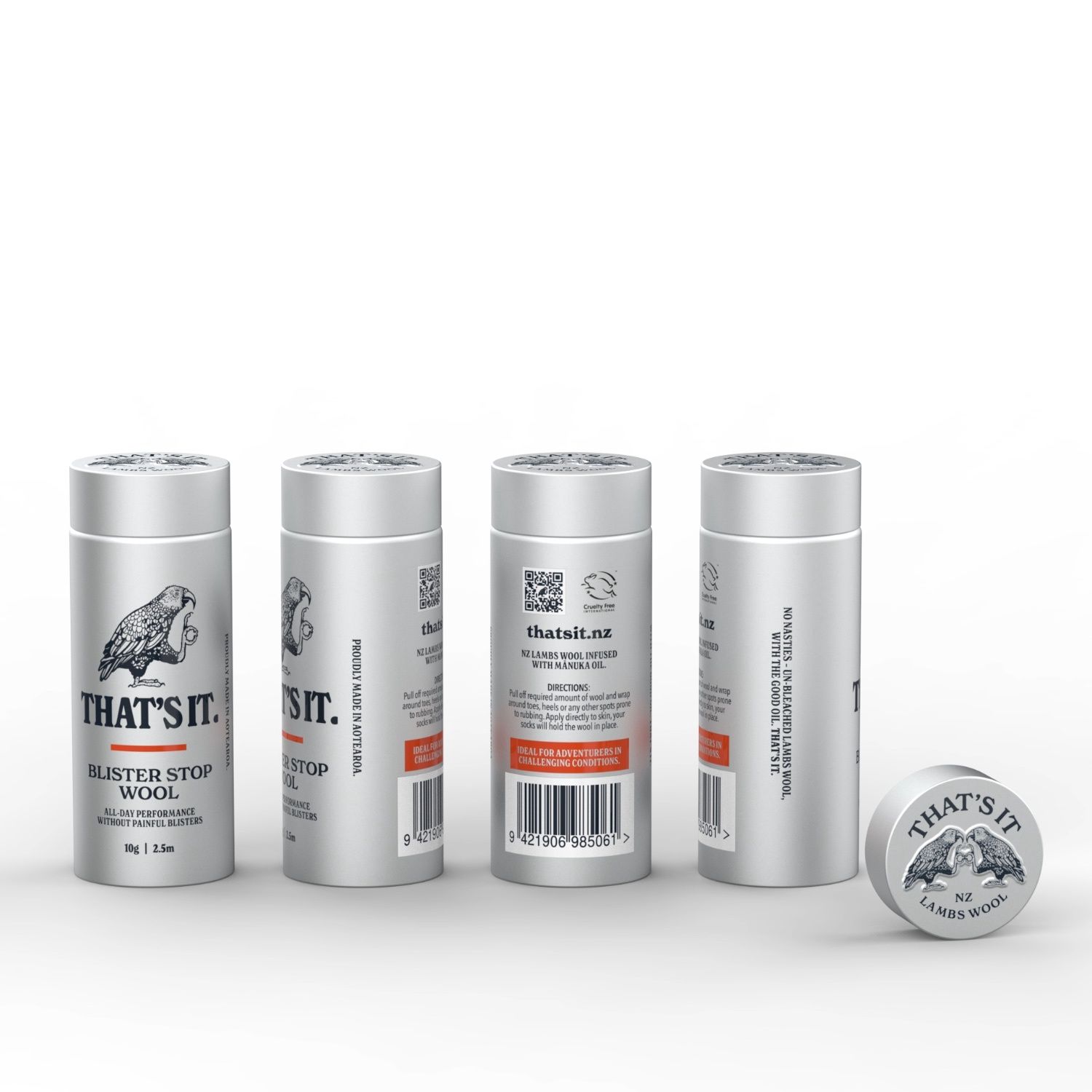 Blister Stop Wool Tin