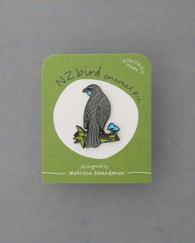 Enamel Pin- Kōkako