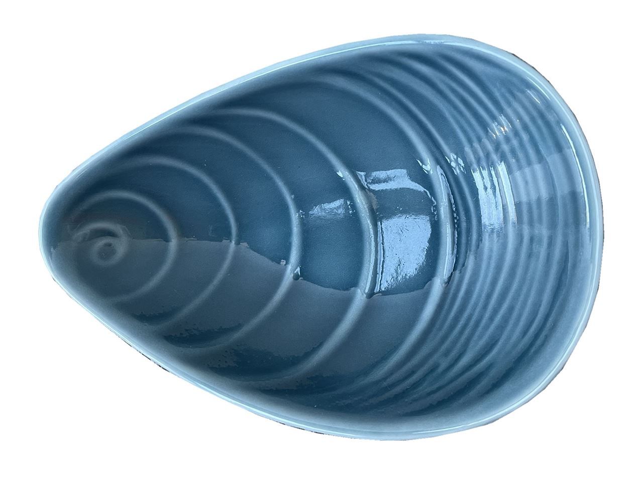 Bowl 8cm- Mussel Shell, blue