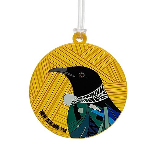 Bag Tag- Bold & Bright Tūī