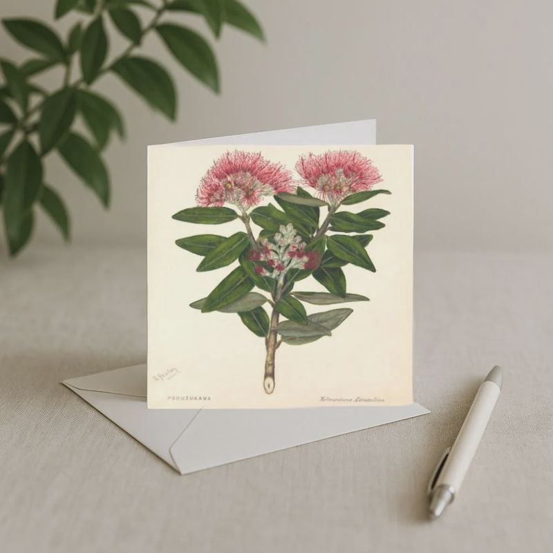Card- S.Featon, Pōhutukawa