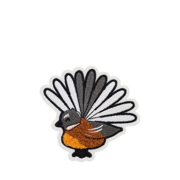 Iron-On Patch- Pīwakawaka