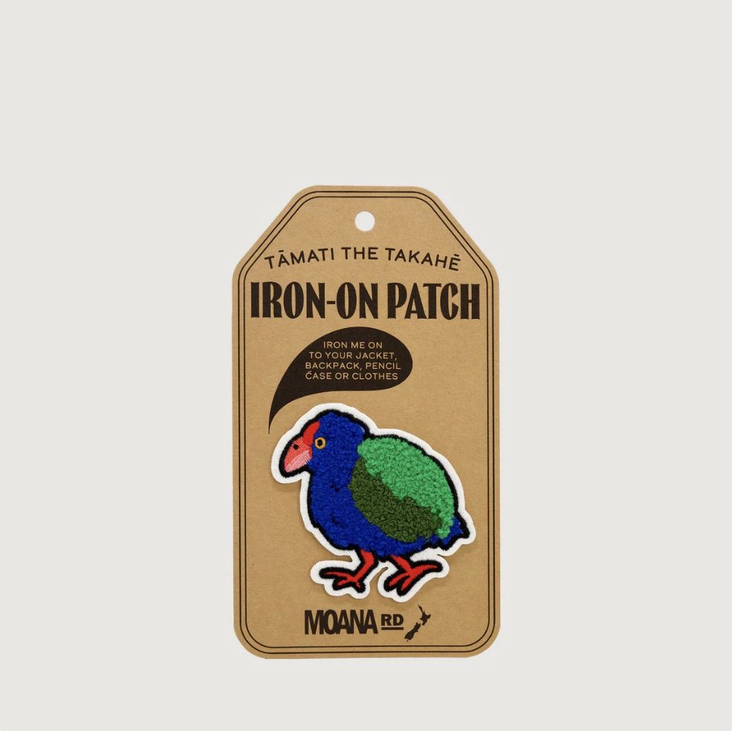 Iron-On Patch- Takahē