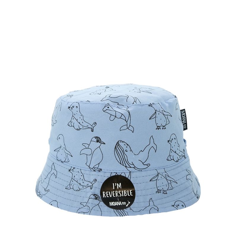 Kids Bucket Hat- denim & black Kids Bucket Hat- denim & black
