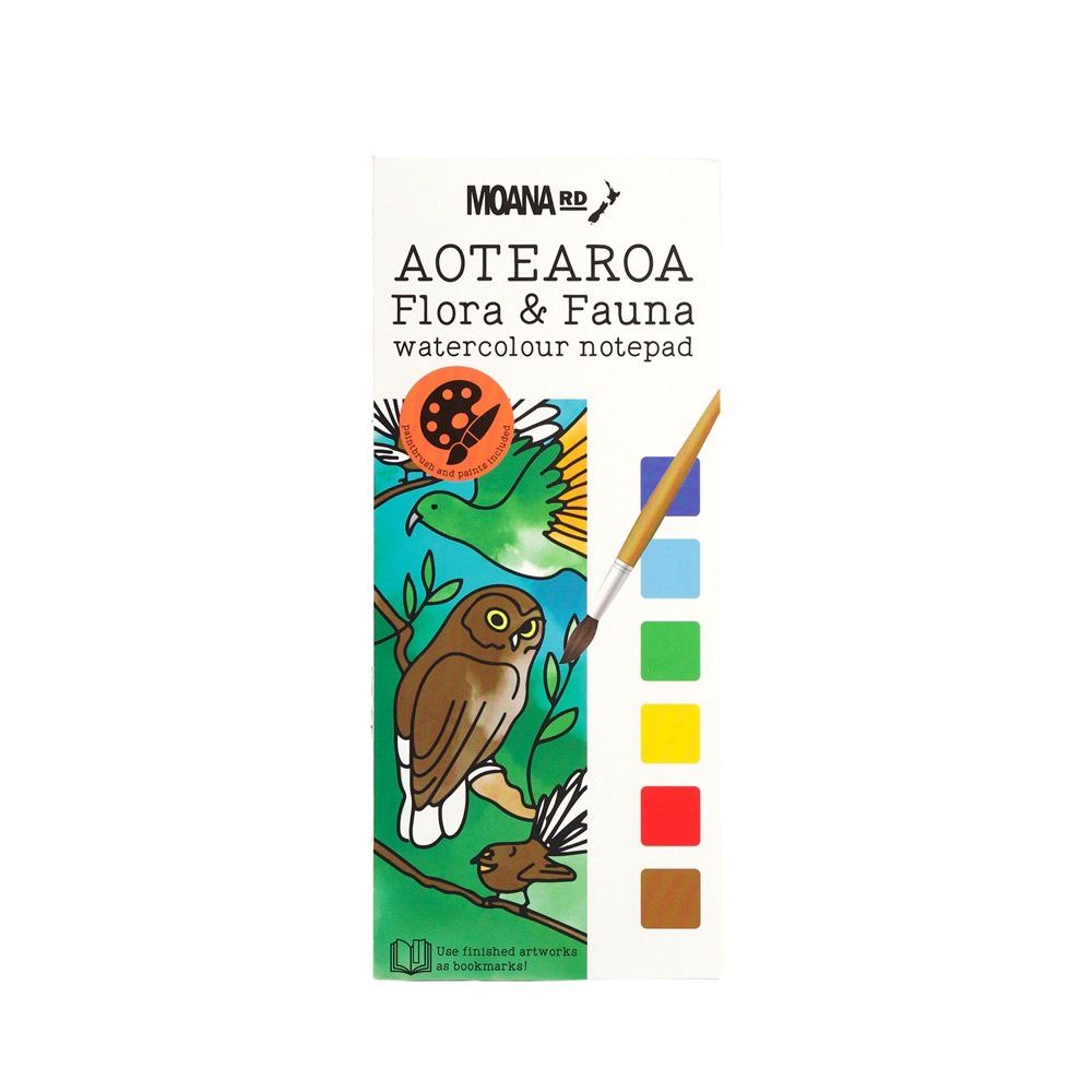 Watercolour Notepad- Flora & Fauna