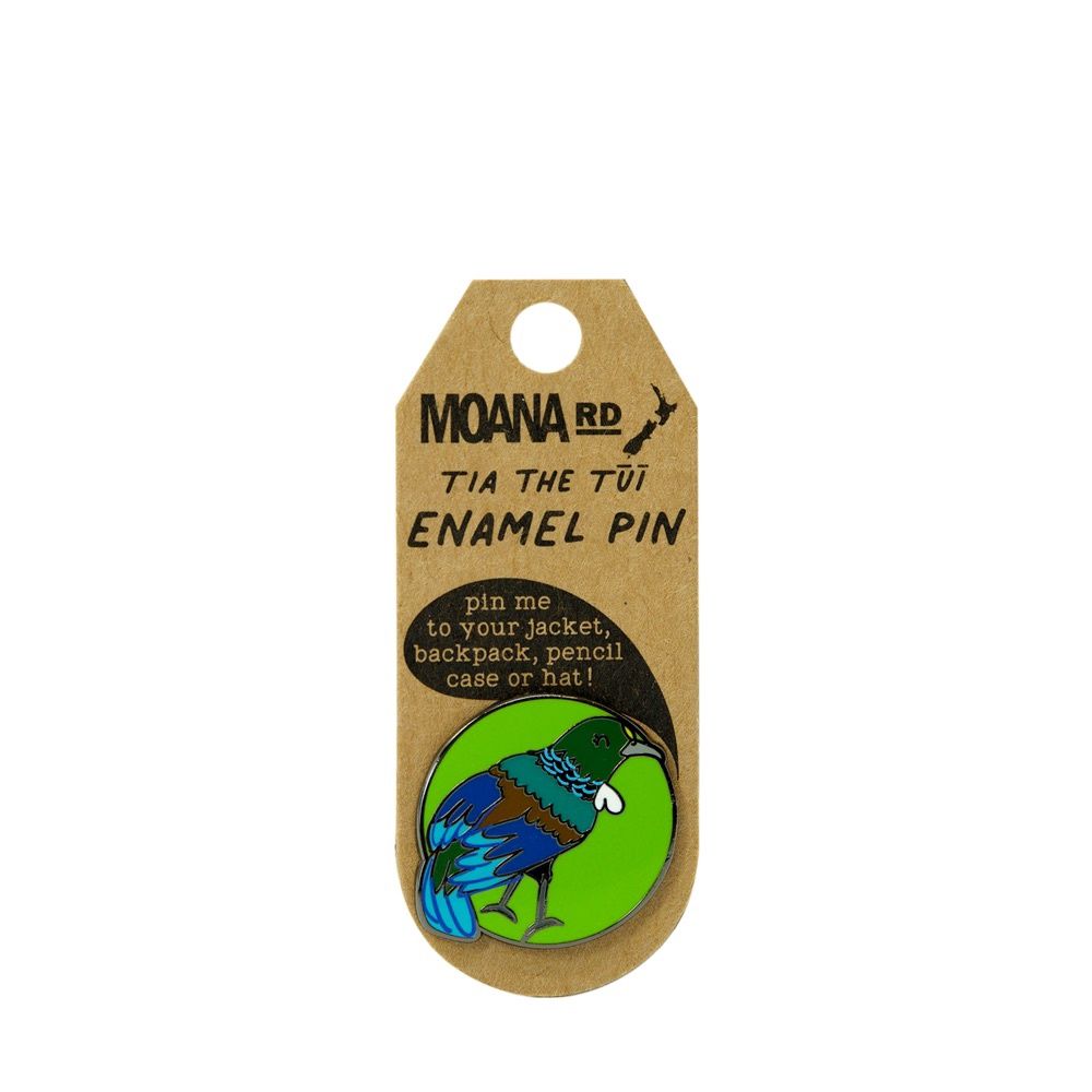 Enamel Pin- Tia the Tūī