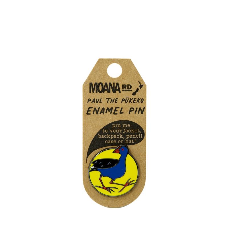 Enamel Pin- Paul the Pūkeko