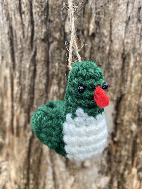 Crochet Bird- Kererū