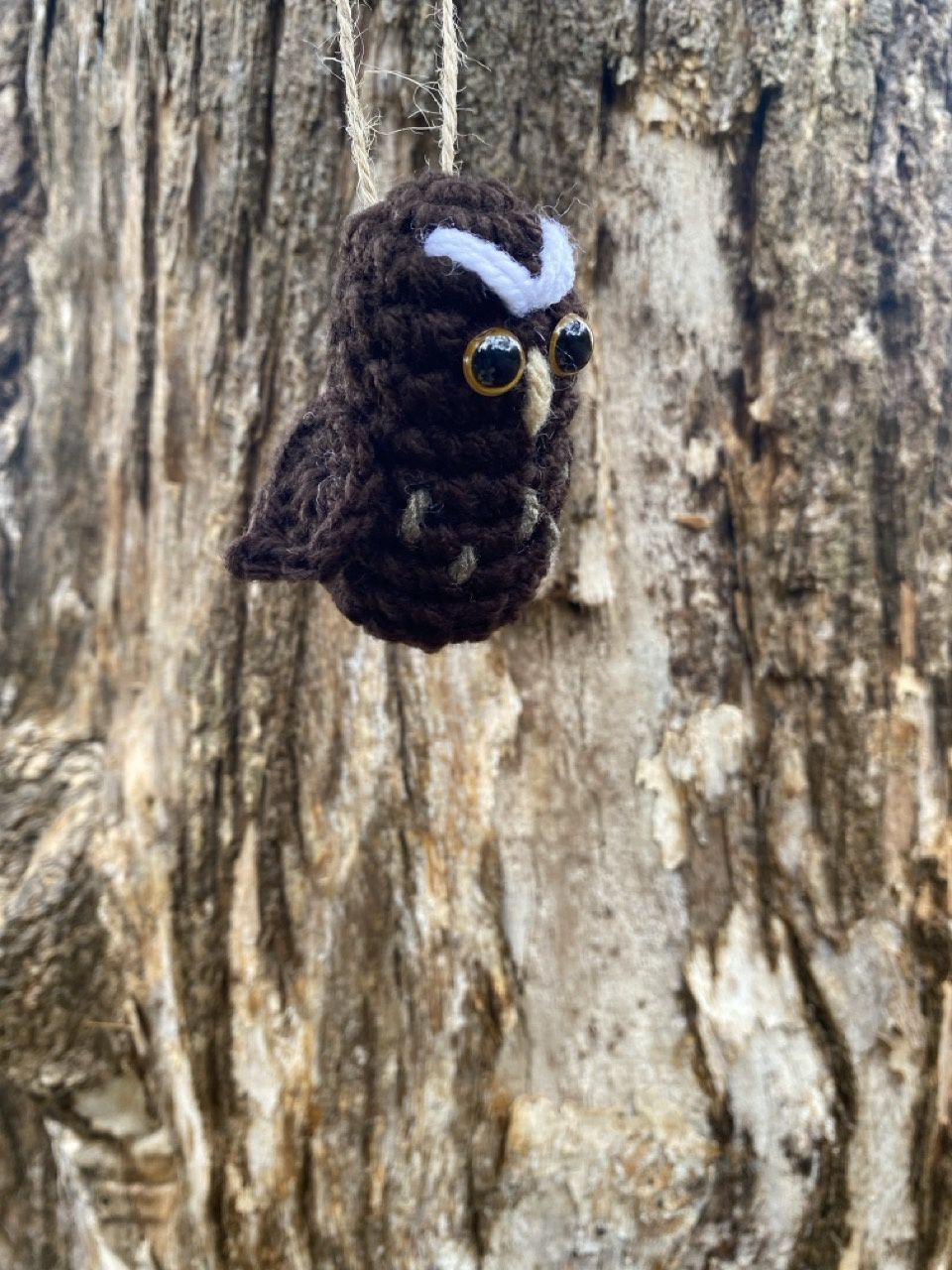 Crochet Bird- Ruru