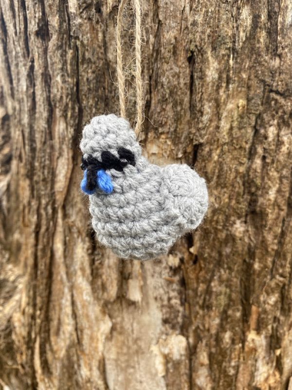 Crochet Bird- Kōkako
