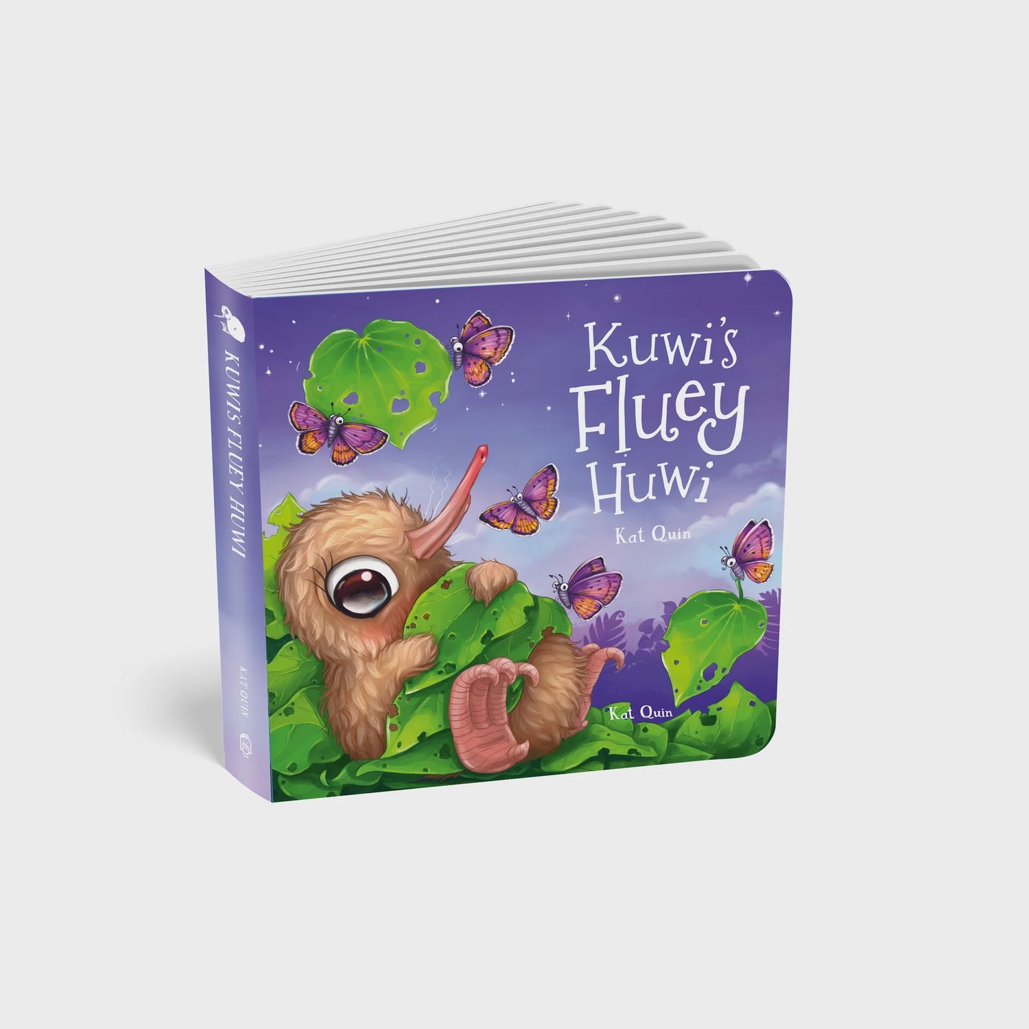 Board Book- Kiwi's Fluey Huwi Board Book- Kiwi's Fluey Huwi