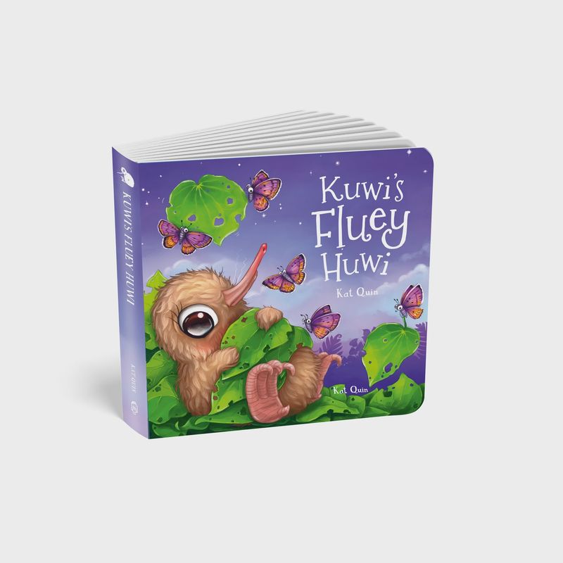 Board Book- Kiwi's Fluey Huwi
