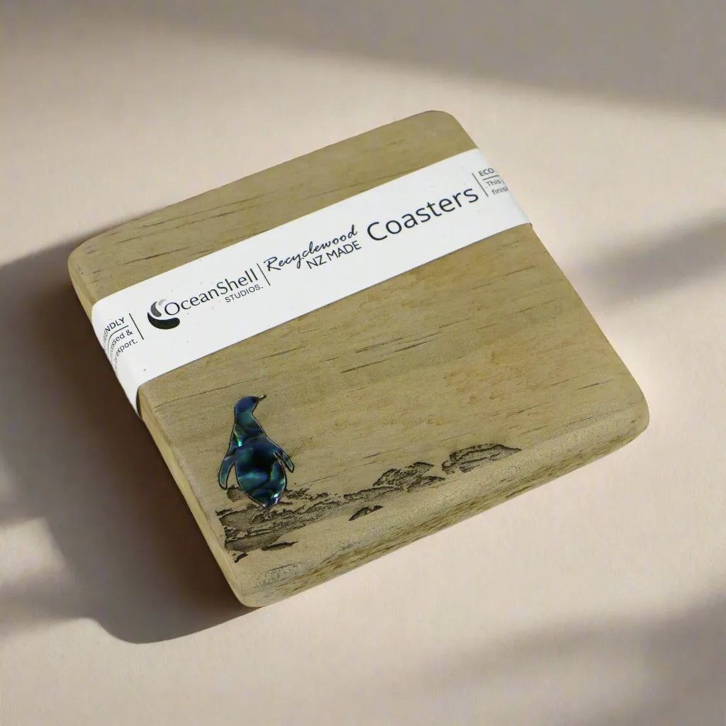 Recyclewood Coaster- Kororā