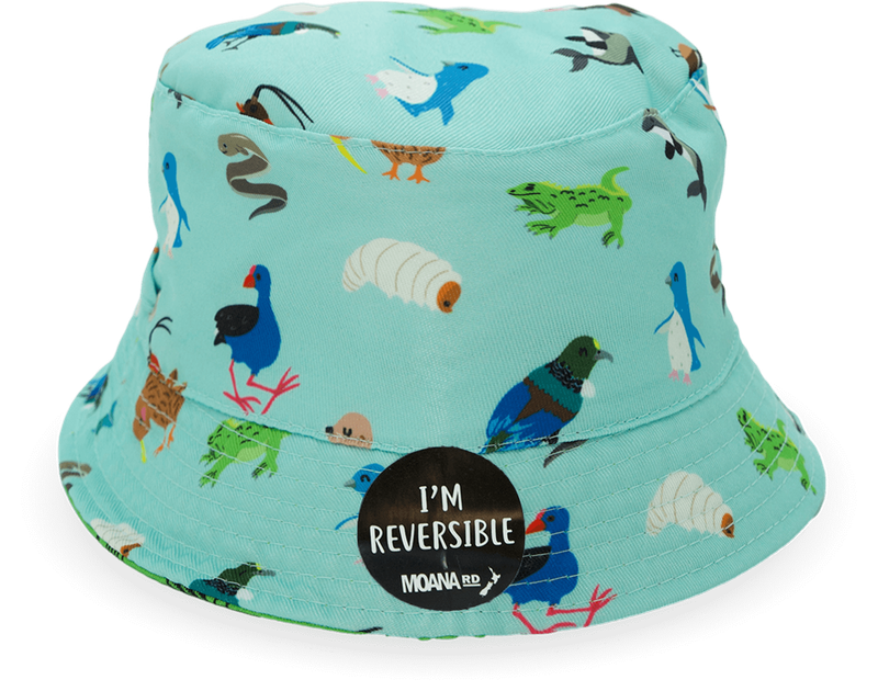 Bucket Hat- Kids, NZ wildlife Bucket Hat- Kids, NZ wildlife