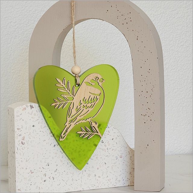 Hanging Ornament- korimako | bellbird, green